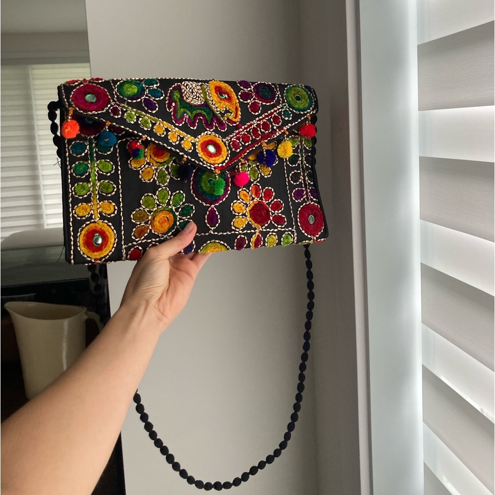 Indian embroidered purse